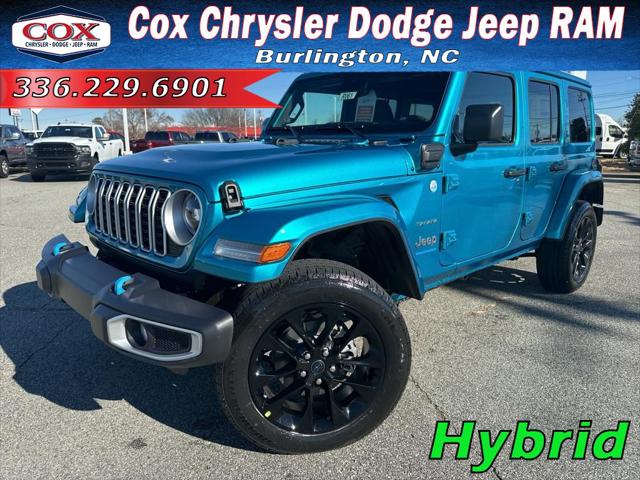 2024 Jeep Wrangler 4xe WRANGLER 4-DOOR SAHARA 4xe