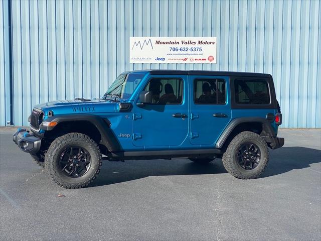 2024 Jeep Wrangler 4xe WRANGLER 4-DOOR WILLYS 4xe