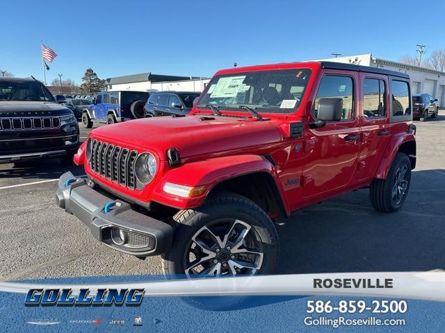 2024 Jeep Wrangler 4xe WRANGLER 4-DOOR SPORT S 4xe