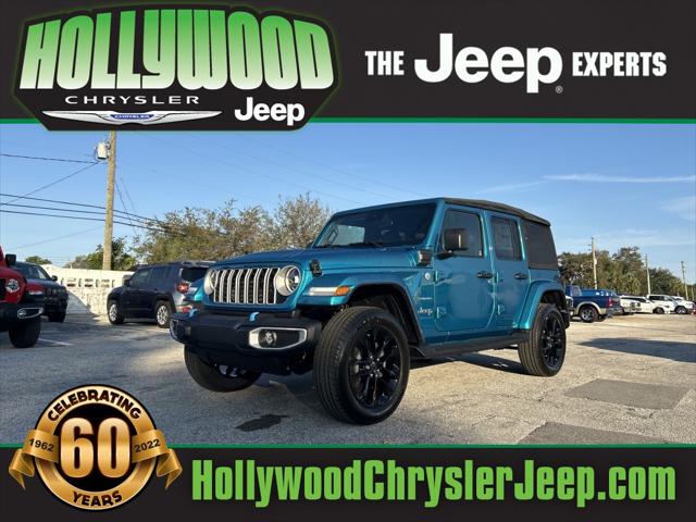 2024 Jeep Wrangler 4xe WRANGLER 4-DOOR SAHARA 4xe