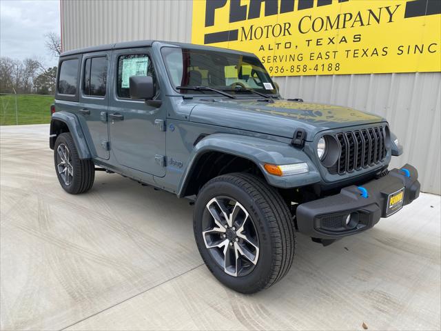 2024 Jeep Wrangler 4xe WRANGLER 4-DOOR SPORT S 4xe