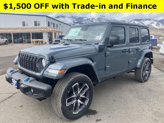 2024 Jeep Wrangler 4xe WRANGLER 4-DOOR SPORT S 4xe