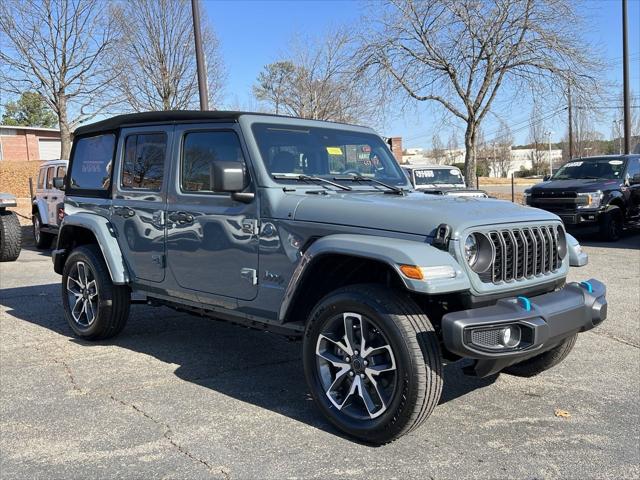 2024 Jeep Wrangler 4xe WRANGLER 4-DOOR SPORT S 4xe