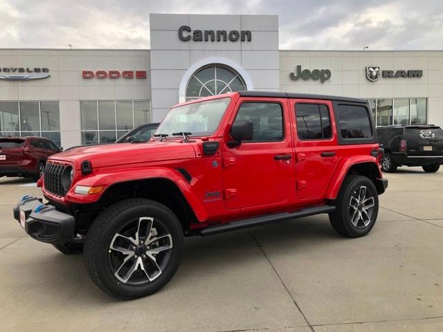 2024 Jeep Wrangler 4xe WRANGLER 4-DOOR SPORT S 4xe