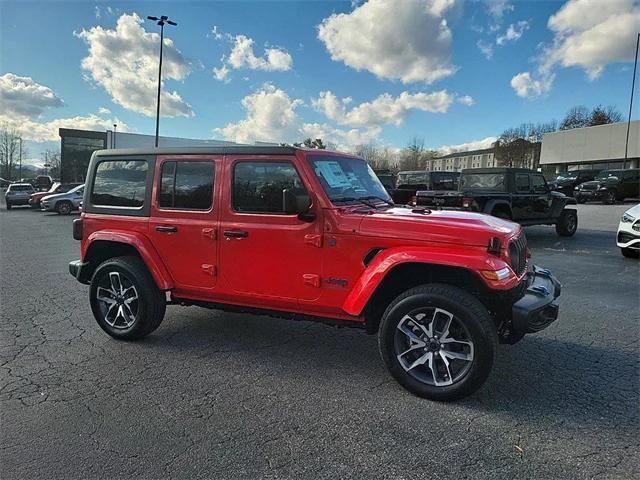 2024 Jeep Wrangler 4xe WRANGLER 4-DOOR SPORT S 4xe