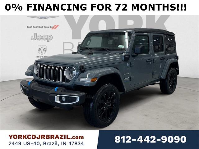 2024 Jeep Wrangler 4xe WRANGLER 4-DOOR SAHARA 4xe