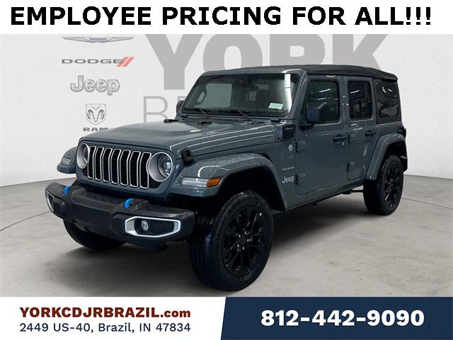 2024 Jeep Wrangler 4xe WRANGLER 4-DOOR SAHARA 4xe