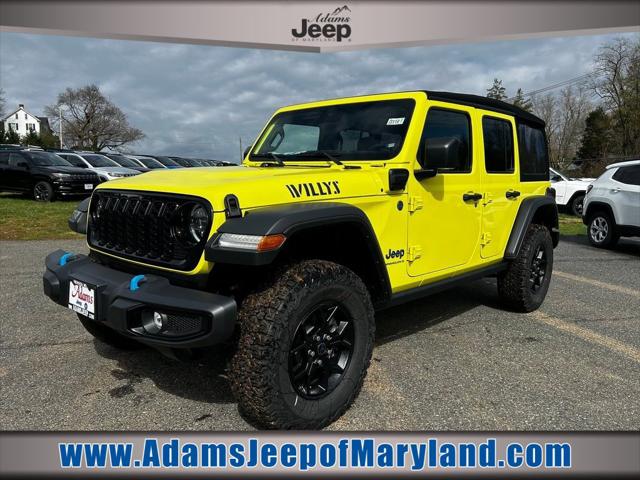 2024 Jeep Wrangler 4xe WRANGLER 4-DOOR WILLYS 4xe