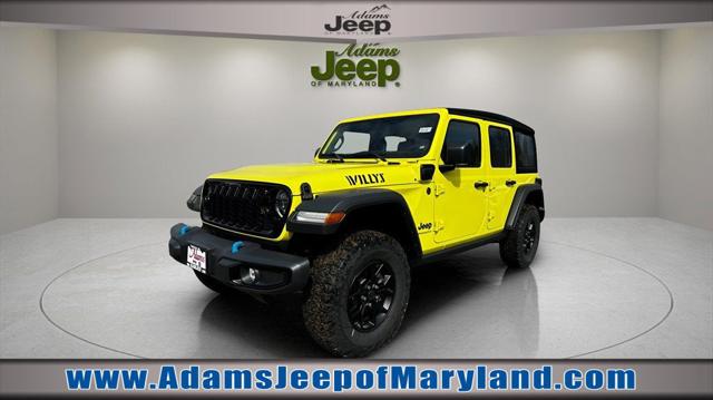 2024 Jeep Wrangler 4xe WRANGLER 4-DOOR WILLYS 4xe