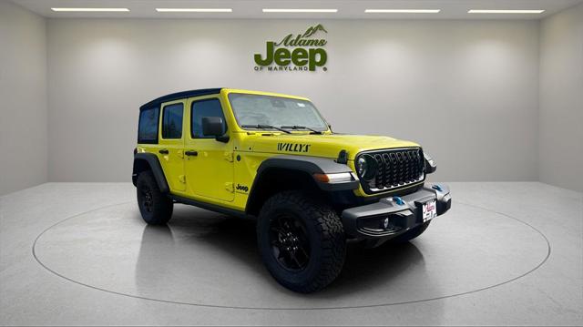 2024 Jeep Wrangler 4xe WRANGLER 4-DOOR WILLYS 4xe