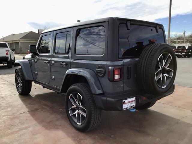 2024 Jeep Wrangler 4xe WRANGLER 4-DOOR SPORT S 4xe