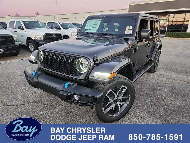 2024 Jeep Wrangler 4xe WRANGLER 4-DOOR SPORT S 4xe