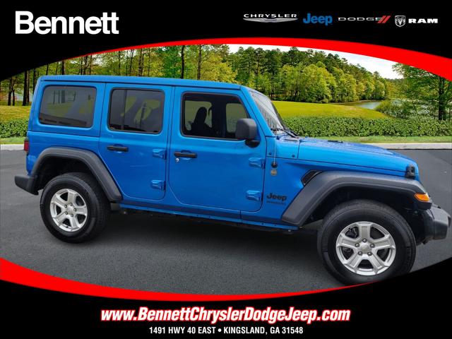 2022 Jeep Wrangler Unlimited Sport S 4x4