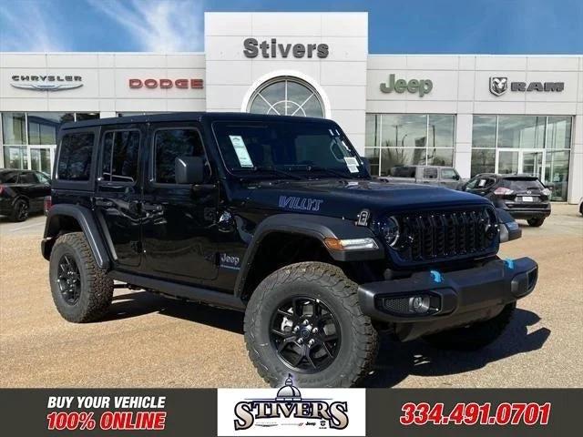 2024 Jeep Wrangler 4xe WRANGLER 4-DOOR WILLYS 4xe