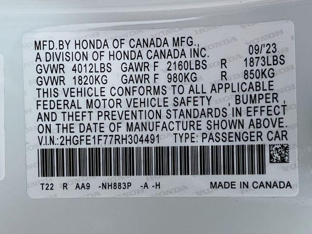 2024 Honda Civic EX Sedan