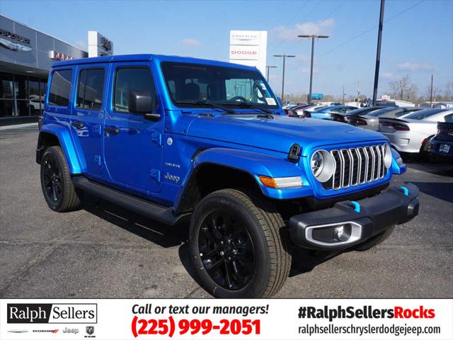 2024 Jeep Wrangler 4xe WRANGLER 4-DOOR SAHARA 4xe