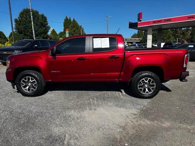 2021 GMC Canyon 4WD Crew Cab Short Box AT4 - Leather