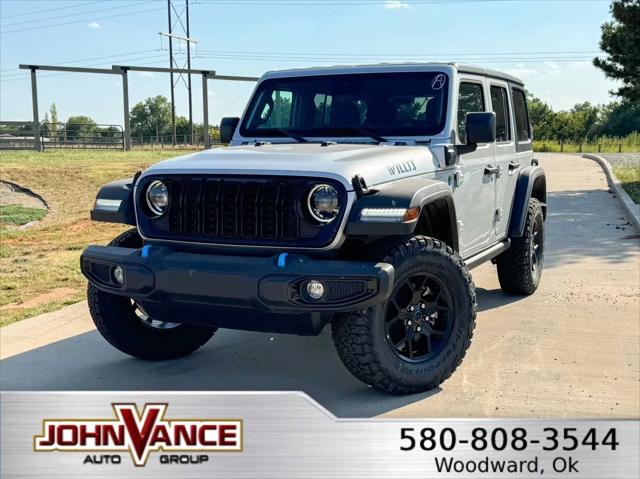 2024 Jeep Wrangler 4xe WRANGLER 4-DOOR WILLYS 4xe