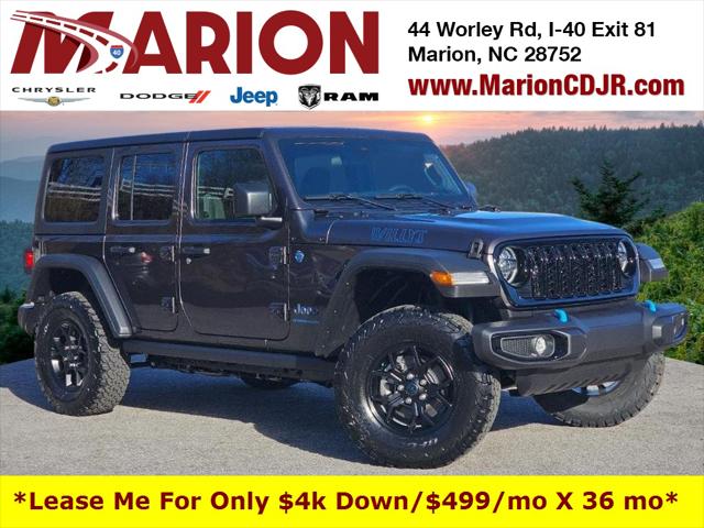 2024 Jeep Wrangler 4xe WRANGLER 4-DOOR WILLYS 4xe