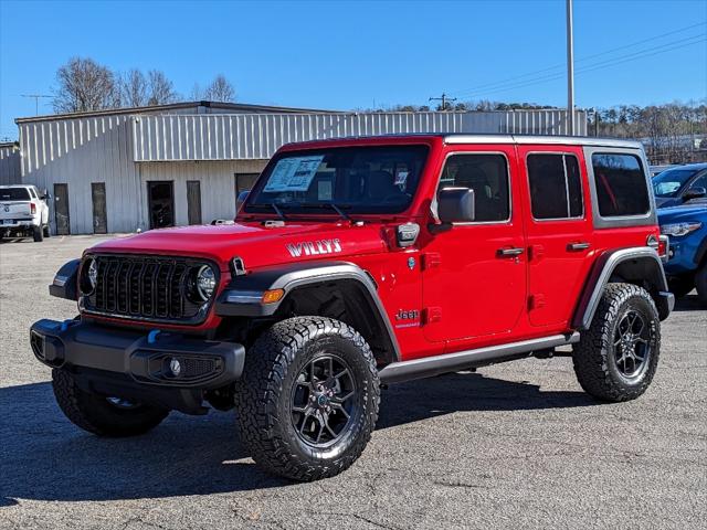 2024 Jeep Wrangler 4xe WRANGLER 4-DOOR WILLYS 4xe