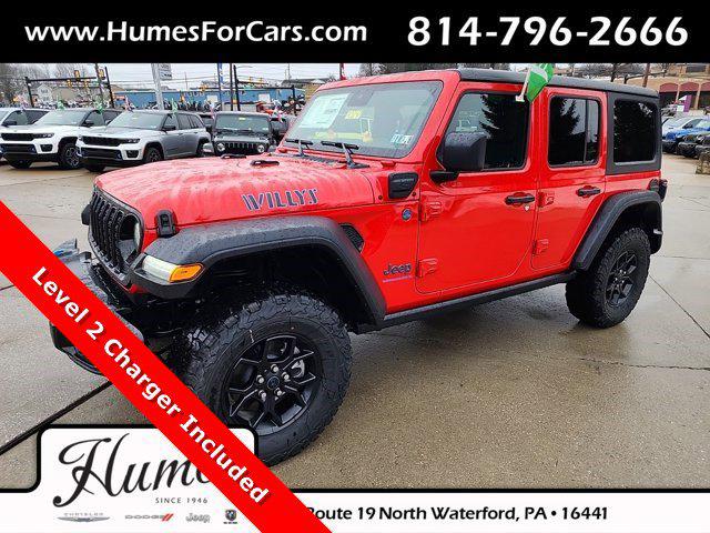 2024 Jeep Wrangler 4xe WRANGLER 4-DOOR WILLYS 4xe