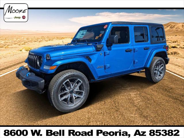 2024 Jeep Wrangler 4xe WRANGLER 4-DOOR SPORT S 4xe