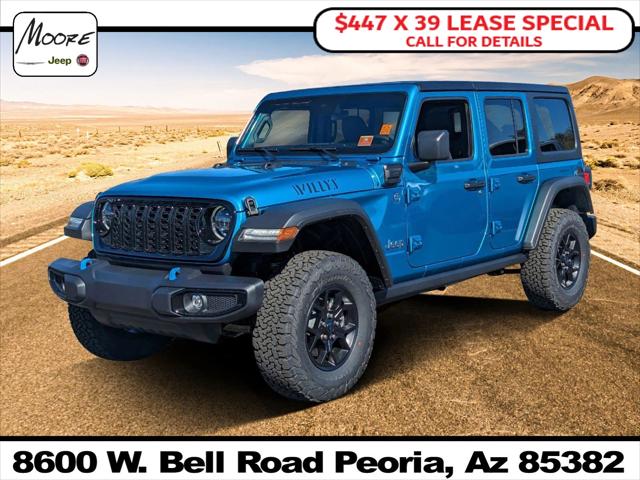 2024 Jeep Wrangler 4xe WRANGLER 4-DOOR WILLYS 4xe