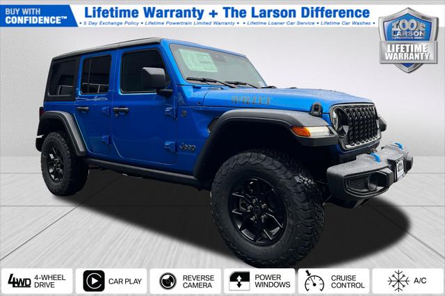 2024 Jeep Wrangler 4xe WRANGLER 4-DOOR WILLYS 4xe