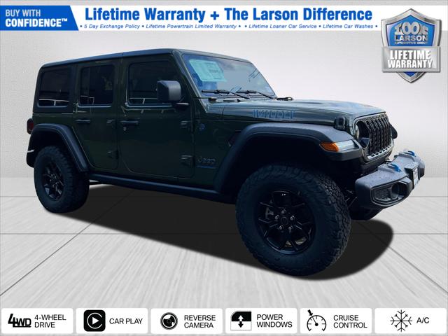 2024 Jeep Wrangler 4xe WRANGLER 4-DOOR WILLYS 4xe