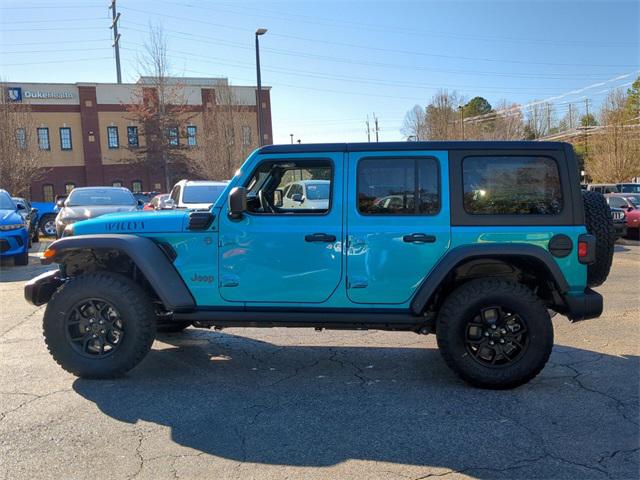 2024 Jeep Wrangler 4xe WRANGLER 4-DOOR WILLYS 4xe