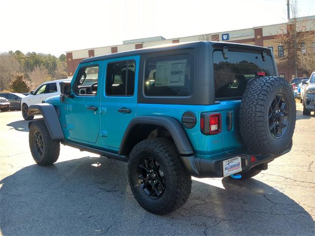 2024 Jeep Wrangler 4xe WRANGLER 4-DOOR WILLYS 4xe