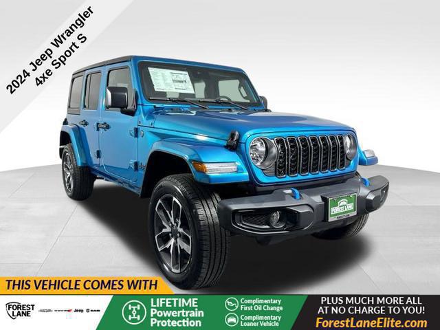 2024 Jeep Wrangler 4xe WRANGLER 4-DOOR SPORT S 4xe