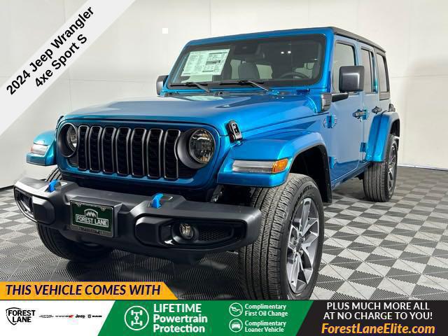 2024 Jeep Wrangler 4xe WRANGLER 4-DOOR SPORT S 4xe