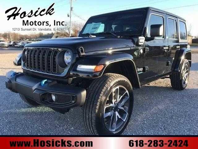 2024 Jeep Wrangler 4xe WRANGLER 4-DOOR SPORT S 4xe