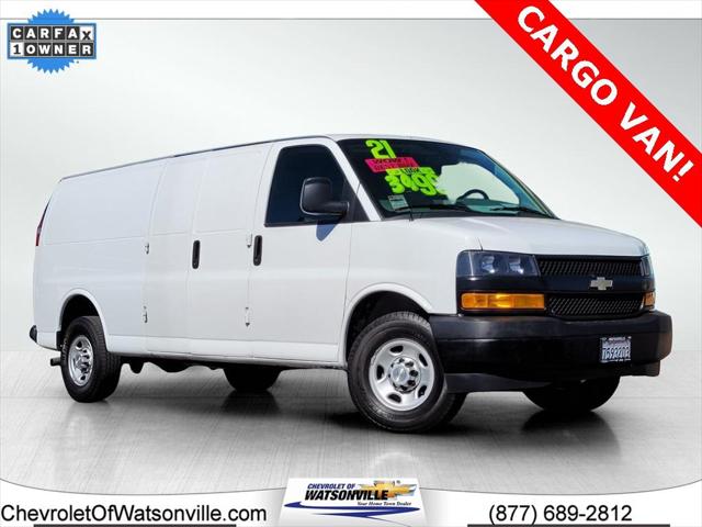 Chevy extended cargo van best sale for sale