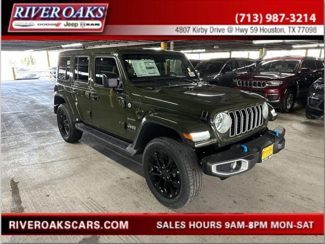 2024 Jeep Wrangler 4xe WRANGLER 4-DOOR SAHARA 4xe