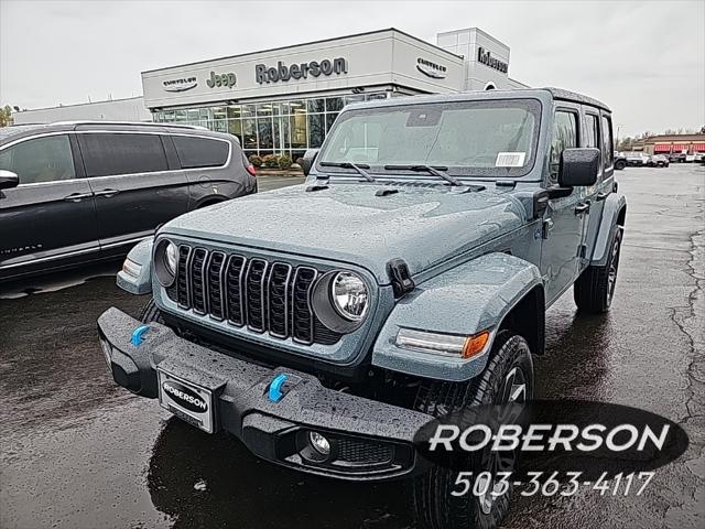 2024 Jeep Wrangler 4xe WRANGLER 4-DOOR SPORT S 4xe