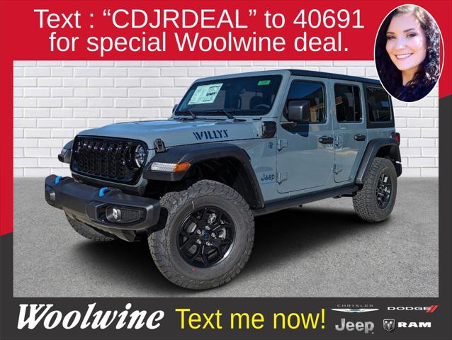 2024 Jeep Wrangler 4xe WRANGLER 4-DOOR WILLYS 4xe