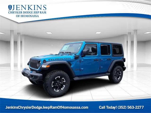 2024 Jeep Wrangler 4xe WRANGLER 4-DOOR RUBICON 4xe