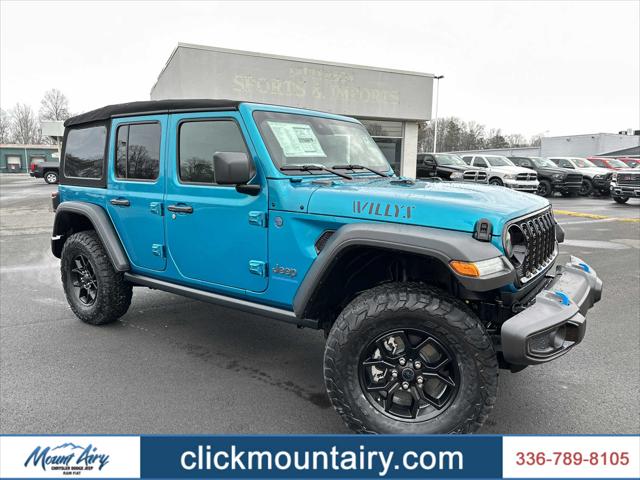 2024 Jeep Wrangler 4xe WRANGLER 4-DOOR WILLYS 4xe