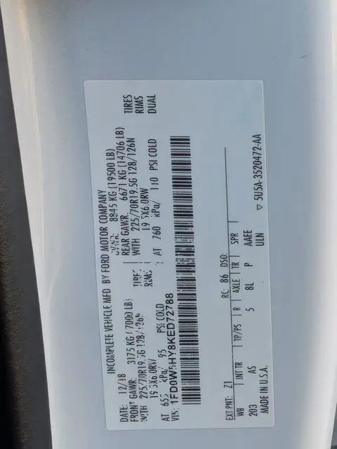 2019 Ford F-550 XL
