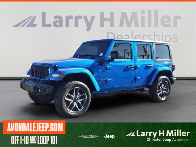 2024 Jeep Wrangler 4xe WRANGLER 4-DOOR SPORT S 4xe