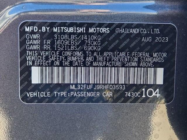 2024 Mitsubishi Mirage G4 ES