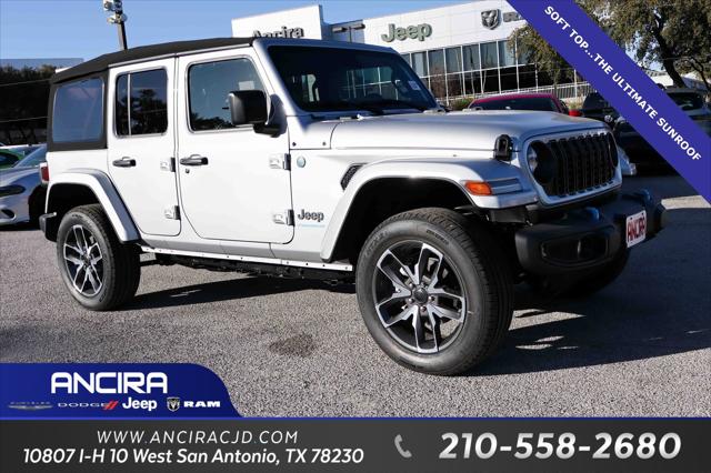 2024 Jeep Wrangler 4xe WRANGLER 4-DOOR SPORT S 4xe