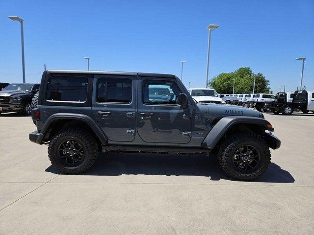 2024 Jeep Wrangler 4xe WRANGLER 4-DOOR WILLYS 4xe