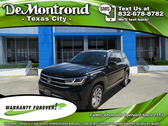 2021 Volkswagen Atlas 2.0T SEL Premium for sale in Texas City, TX