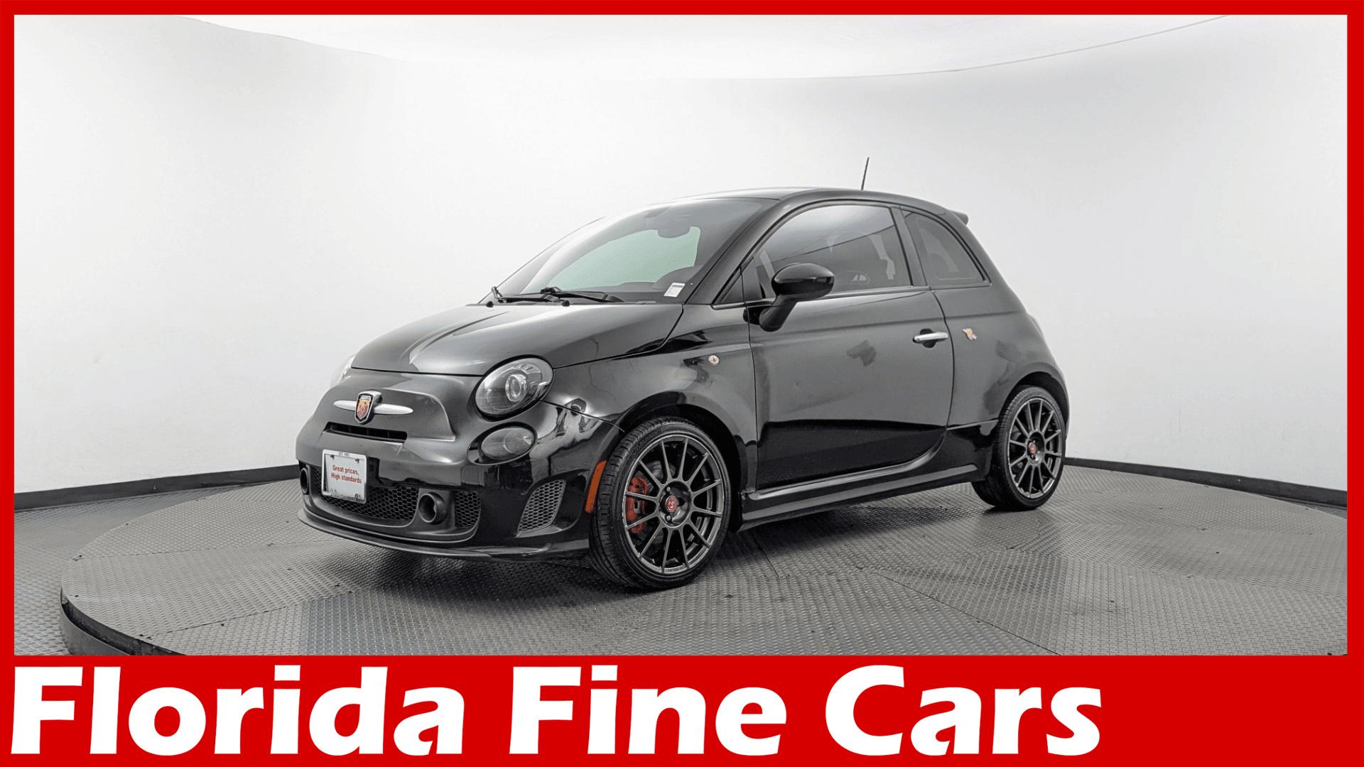 Nero Puro (Straight Black) 2016 FIAT 500 Hatchback Front-Wheel Drive Automatic