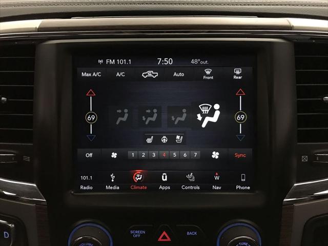 2018 Ram 1500 Laramie Crew Cab 4x4 6'4" Box