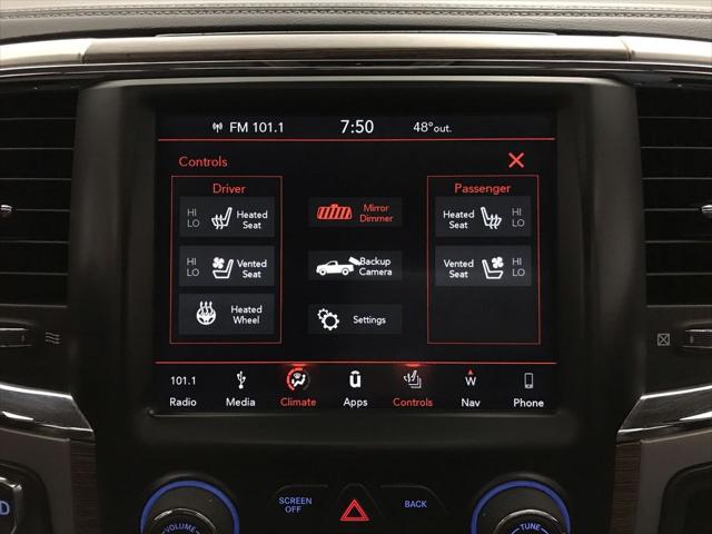 2018 Ram 1500 Laramie Crew Cab 4x4 6'4" Box
