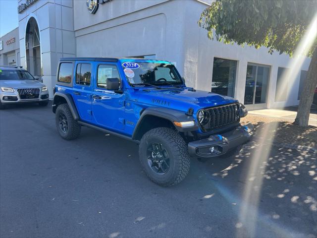 2024 Jeep Wrangler 4xe WRANGLER 4-DOOR WILLYS 4xe